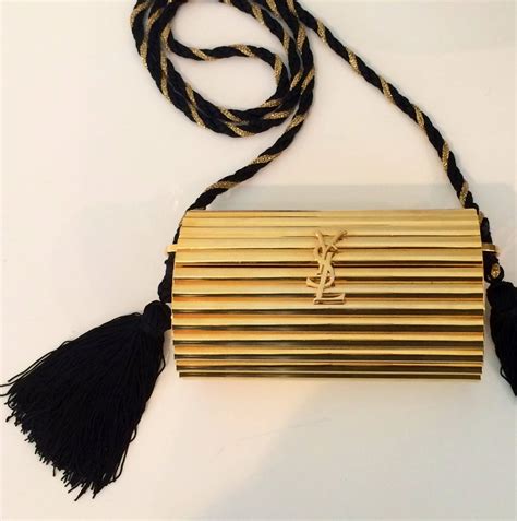 retro ysl evening bag